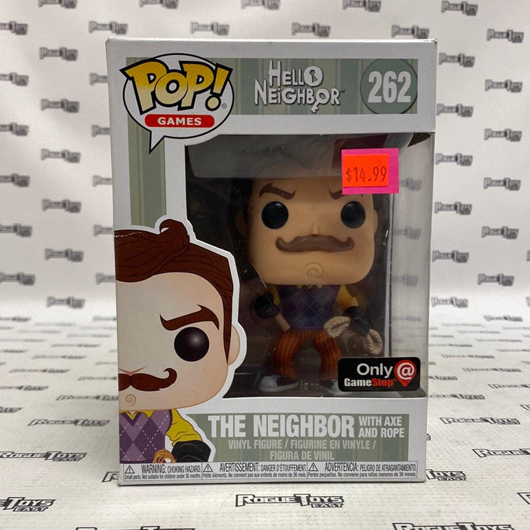 Funko POP! Games Hello Neighbor The Neighbor with Axe and Rope (GameStop Exclusive)