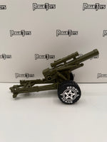 Buddy L Army Jeep w/ Cannon & Figure
