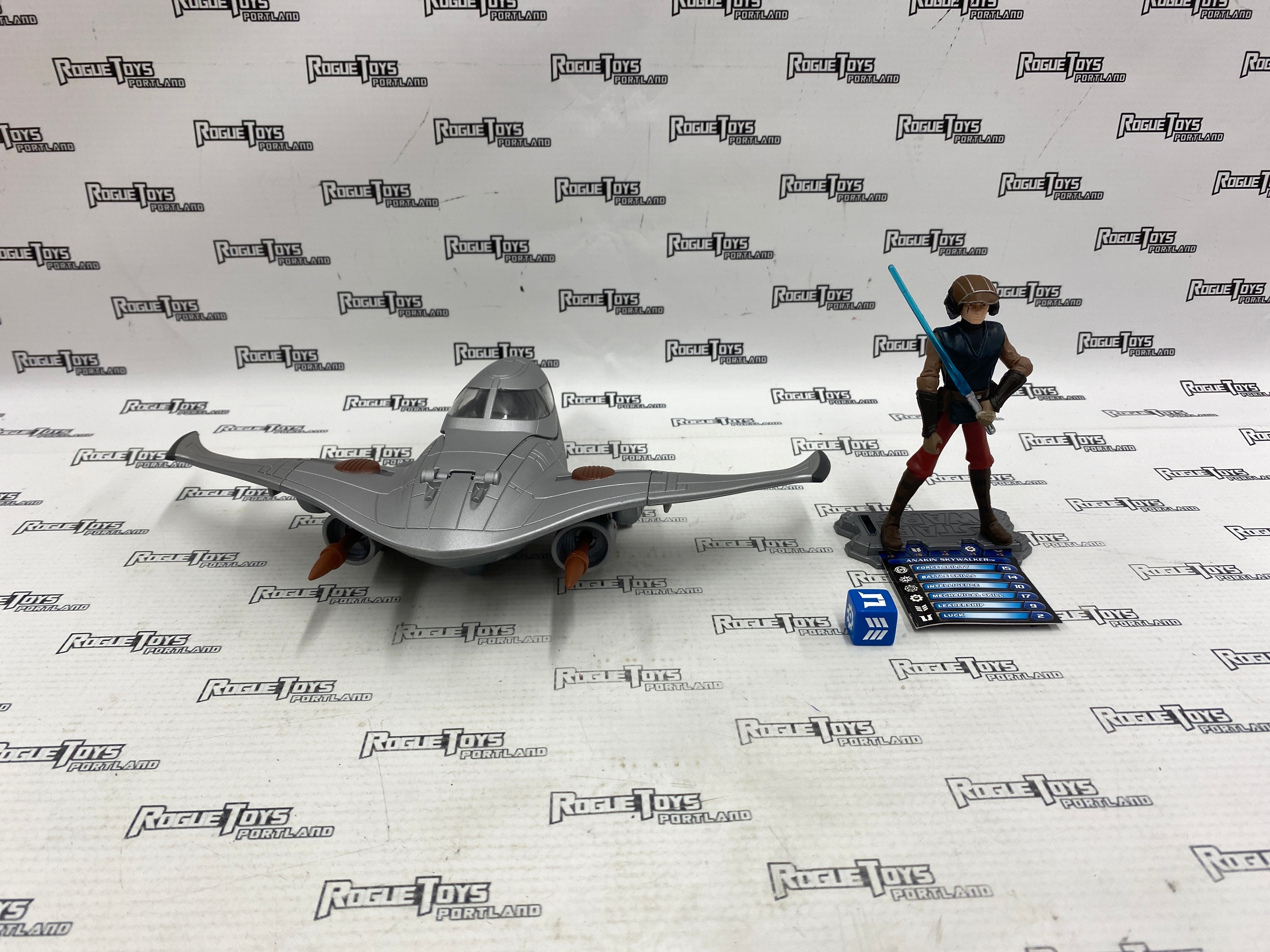 Star Wars Clone Wars Naboo Star Skiff w/Anakin Skywalker| Rogue Toys