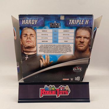 Mattel WWE Elite Collection Triple H & Jeff Hardy (Open, Incomplete)