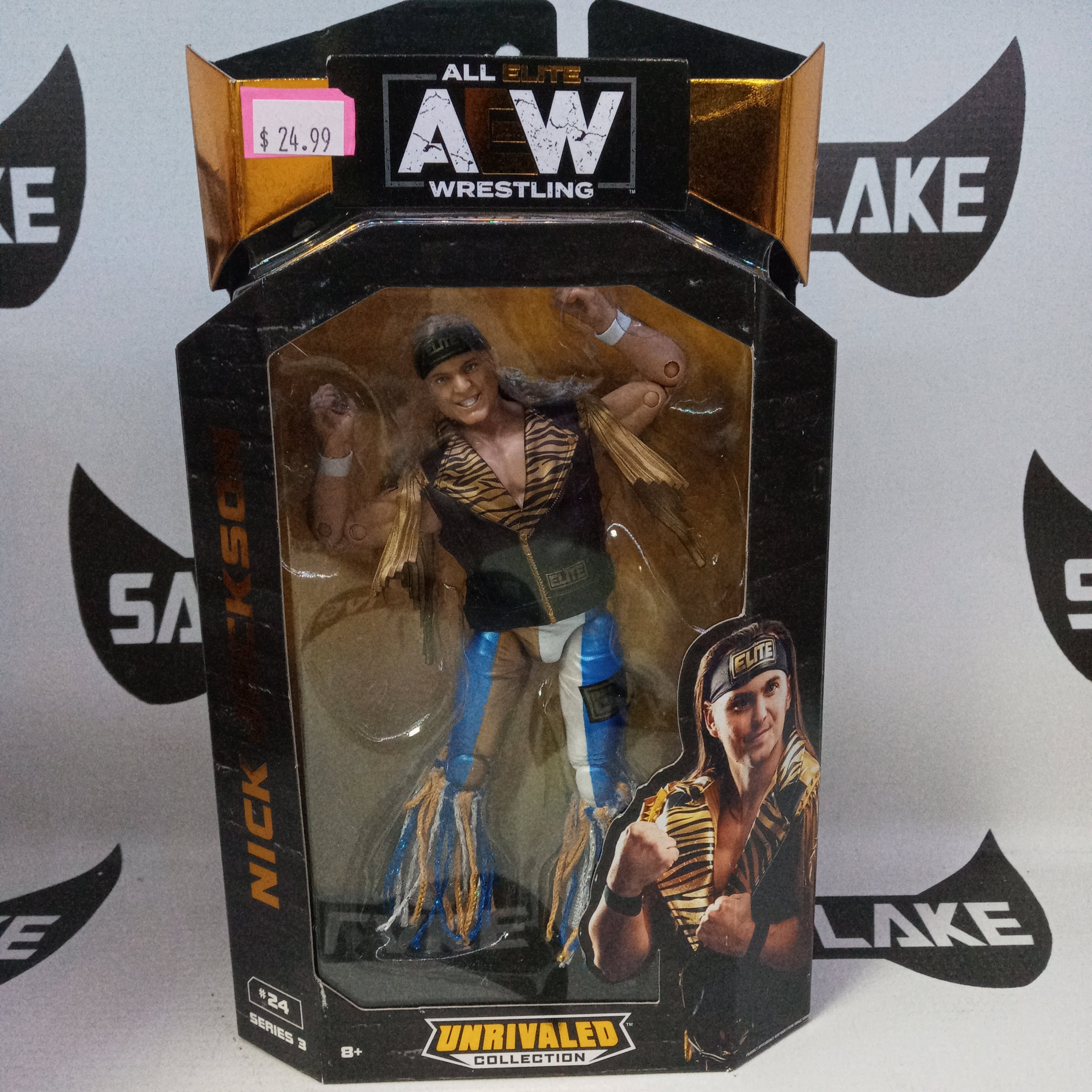 All Elite AEW Wrestling Unrivaled Collection Series 3 Nick Jackson