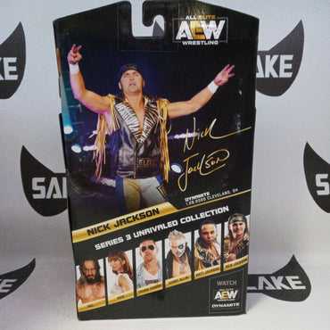 All Elite AEW Wrestling Unrivaled Collection Series 3 Nick Jackson