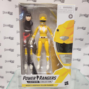 HASBRO Power Rangers Lightning Collection Mighty Morphin Yellow Ranger - Rogue Toys