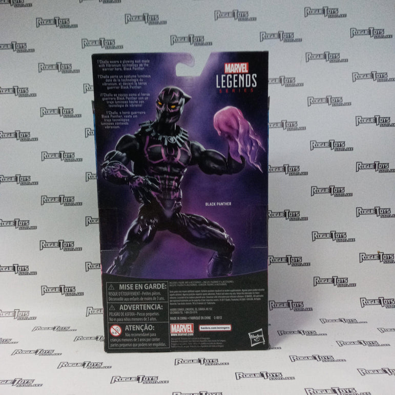 Hasbro Marvel Legends Series Vibranium Suit Black Panther (Walmart Exclusive)