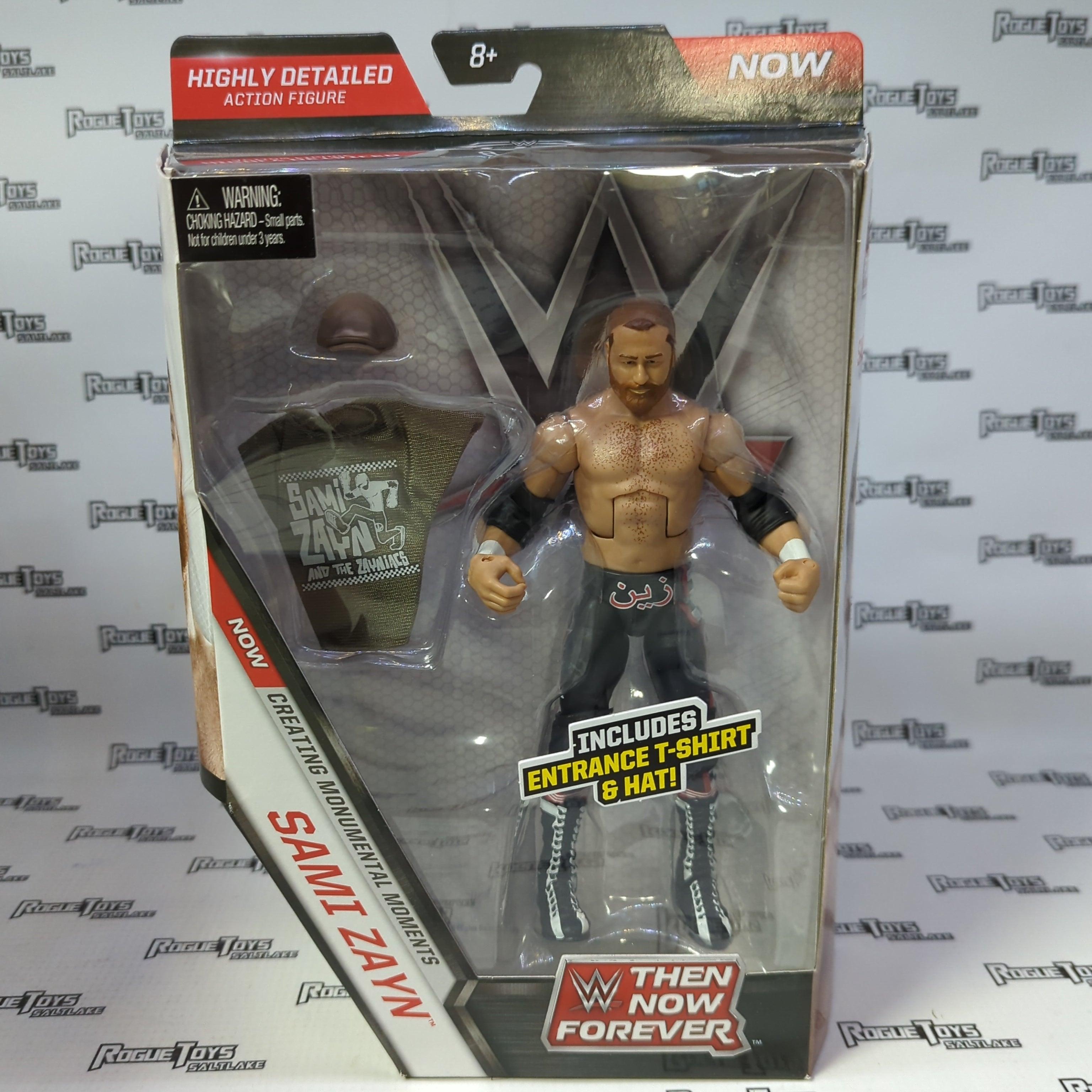 Mattel WWE Elite Collection Then Now Forever Series Sami Zayn - Rogue Toys