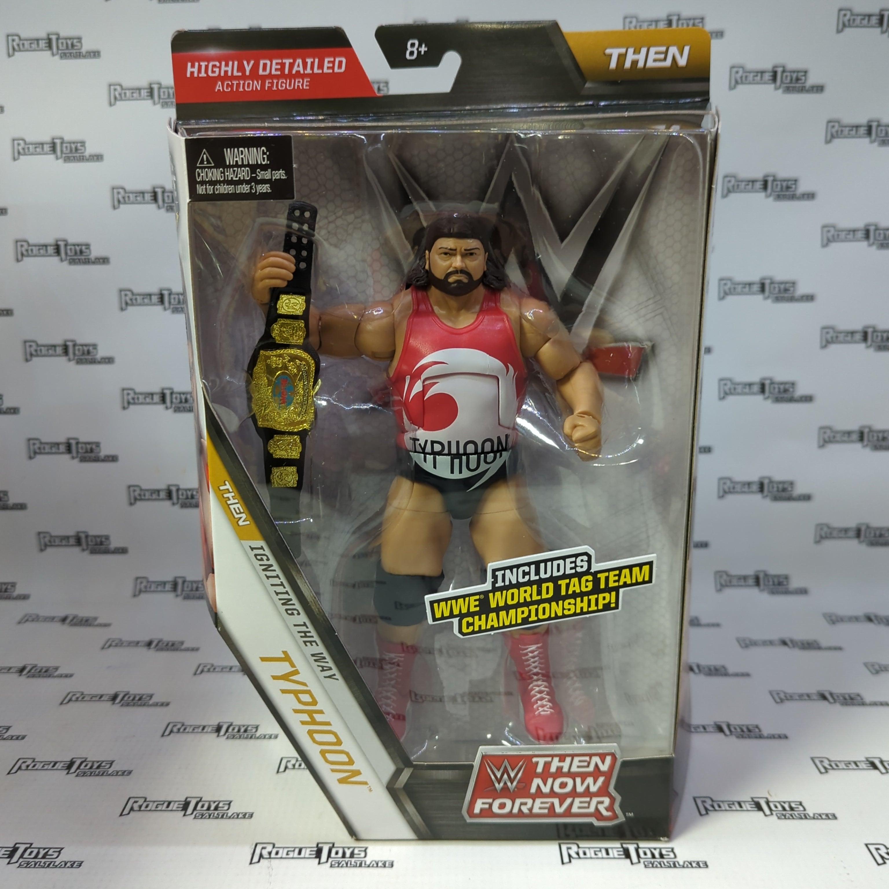 Mattel WWE Elite Collection Then Now Forever Series Typhoon - Rogue Toys