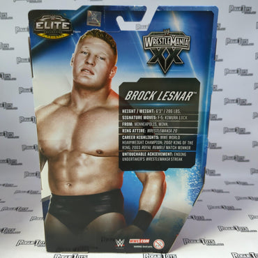 Mattel WWE Elite Collection WrestleMania Series Brock Lesnar - Rogue Toys