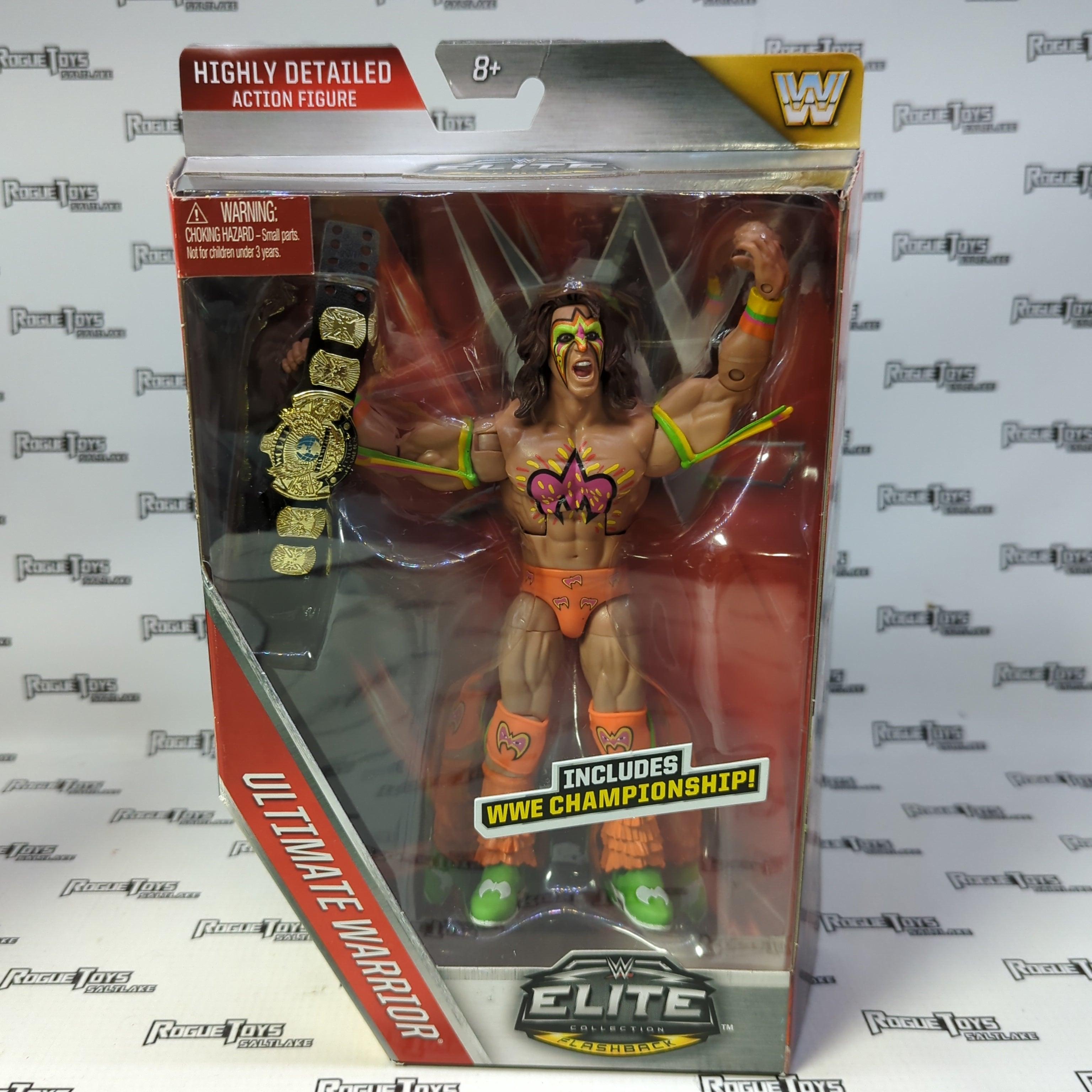 Mattel WWE Elite Collection Legends Series Ultimate Warrior - Rogue Toys