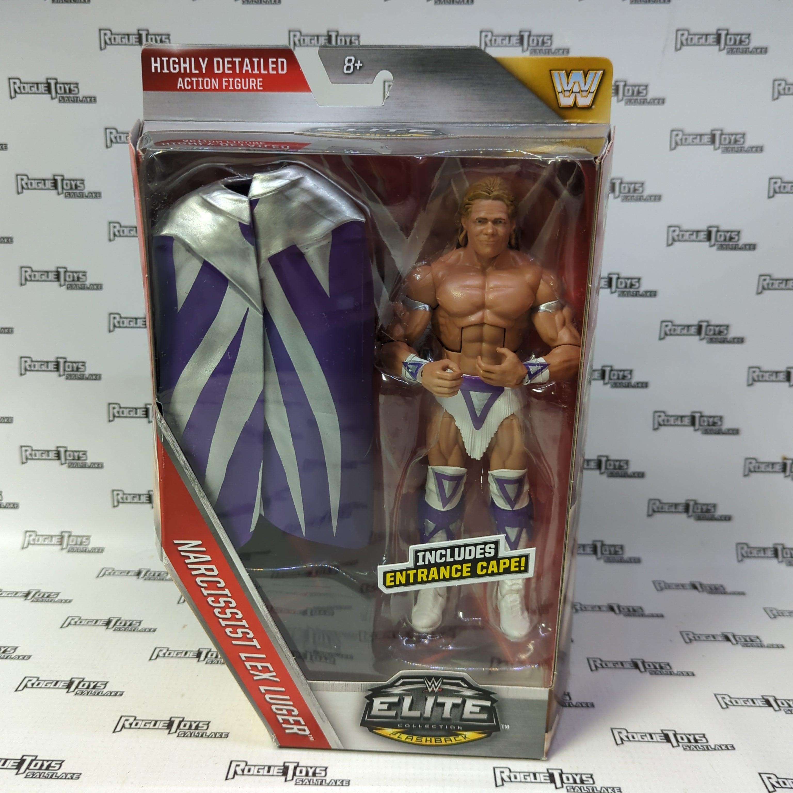 未開封品WWE Elite Narcissist Lex Luger フィギュア Mattel WWE Elite Collection Flashback Series 45 Narcissist Lex