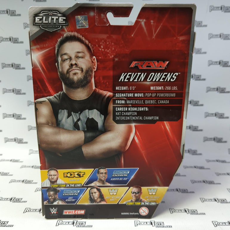 Mattel WWE Elite Collection Series 43 Kevin Owens - Rogue Toys