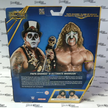 Mattel WWE Elite Collection Hall of Fame Series Papa Shango vs. Ultimate Warrior - Rogue Toys
