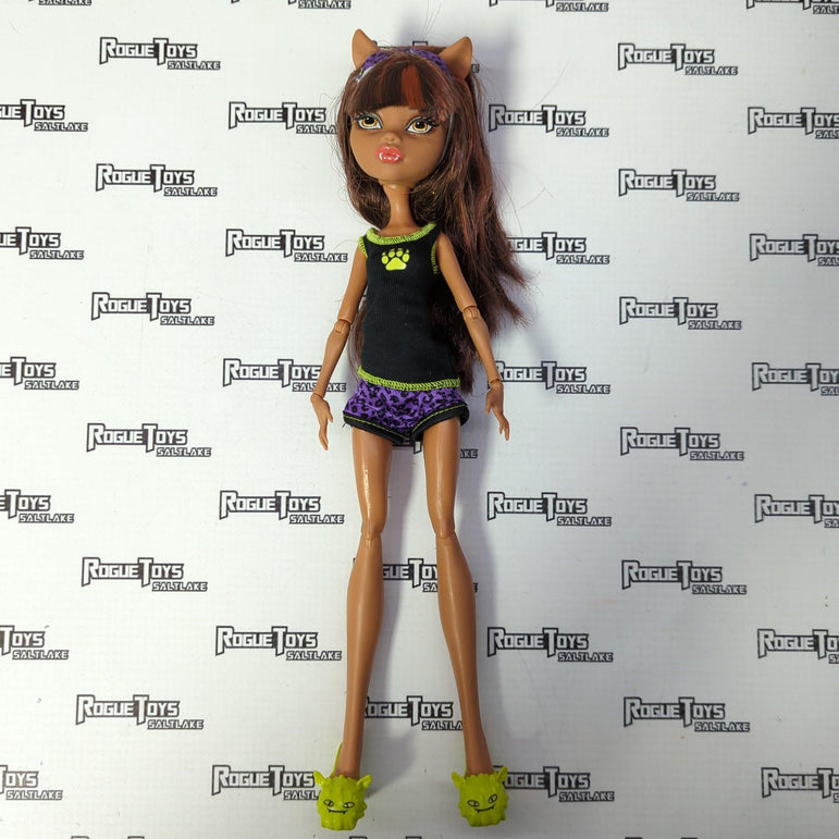 Mattel monster high dead tired clawdeen wolf