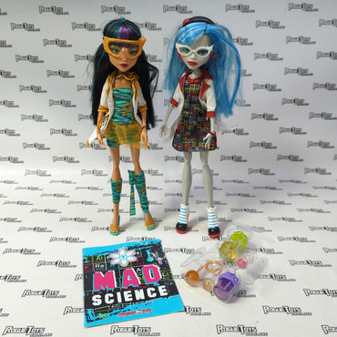 Mattel Monster High Mad Science Lab Partners Cleo De Nile & Ghoulia Yelps - Rogue Toys