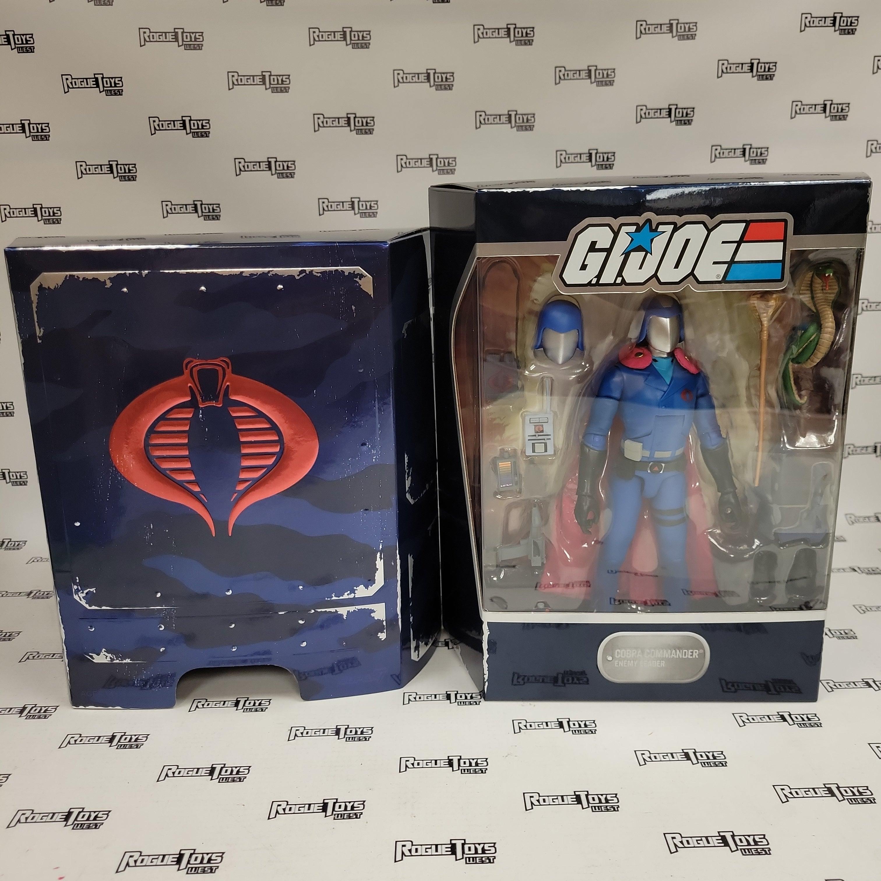 SUPER7 G.I. Joe Ultimates, Cobra Commander (Enemy Leader) - Rogue Toys