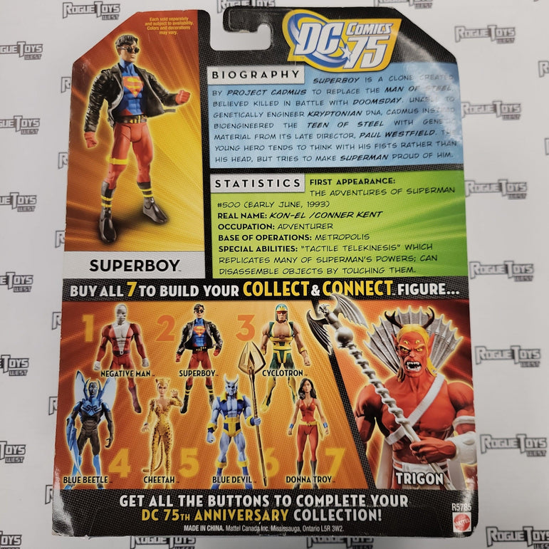 MATTEL DC Universe Classics (DCUC) Wave 13 (Trigon Collect & Connect Series), Superboy - Rogue Toys
