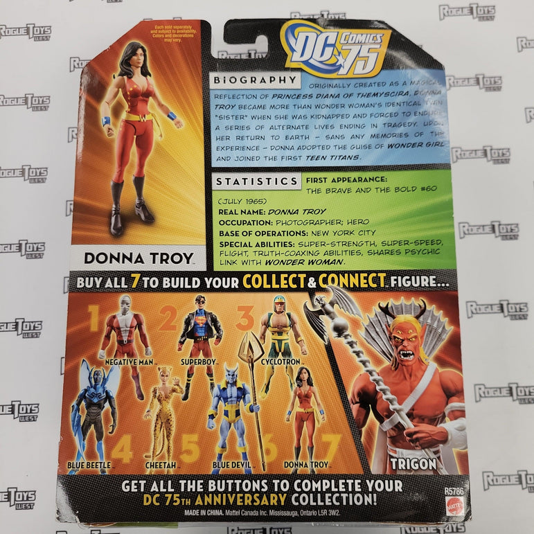 MATTEL DC Universe Classics (DCUC) Wave 13 (Trigon Collect & Connect Series), Donna Troy - Rogue Toys