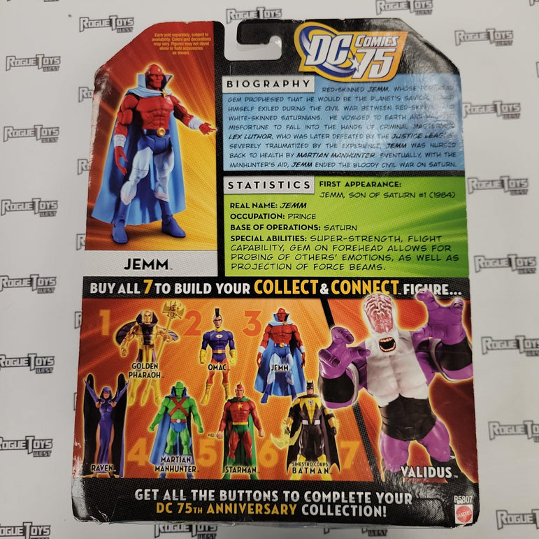 MATTEL DC Universe Classics (DCUC) Wave 15 (Validus Collect & Connect Series), Jemm (K-Mart Exclusive) - Rogue Toys