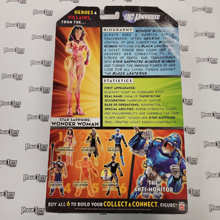 MATTEL DC Universe Classics (DCUC) Wave 17 (The Anti-Monitor Collect & Connect), Star Sapphire: Wonder Woman - Rogue Toys