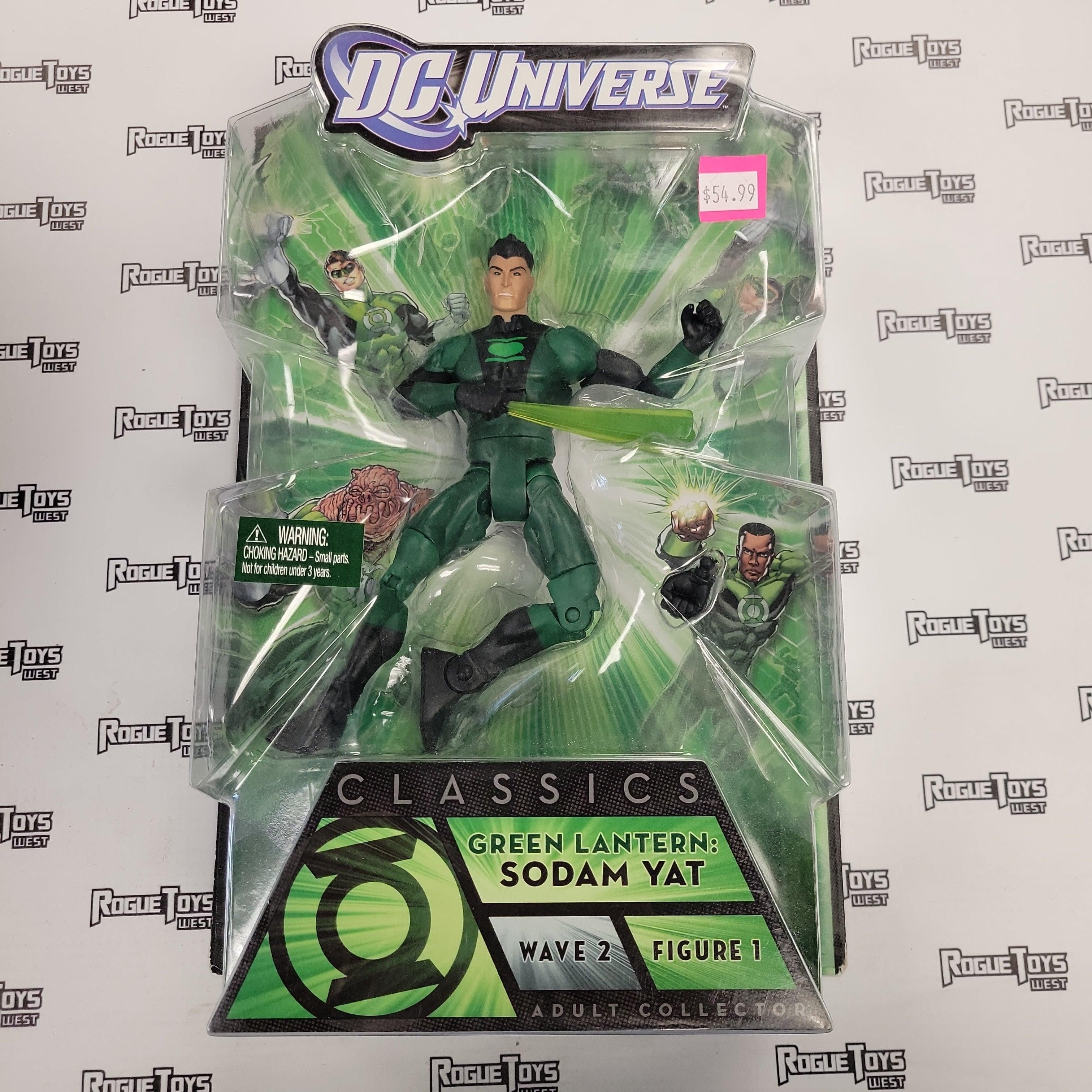 MATTEL DC Universe, Green Lantern Classics (DCUC) Wave 2 (Stel Collect & Connect Series), Green Lantern: Sodam Yat - Rogue Toys