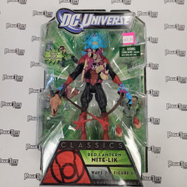 MATTEL DC Universe, Green Lantern Classics (DCUC) Wave 2 (Stel Collect & Connect Series), Red Lantern: Nite-Lik - Rogue Toys