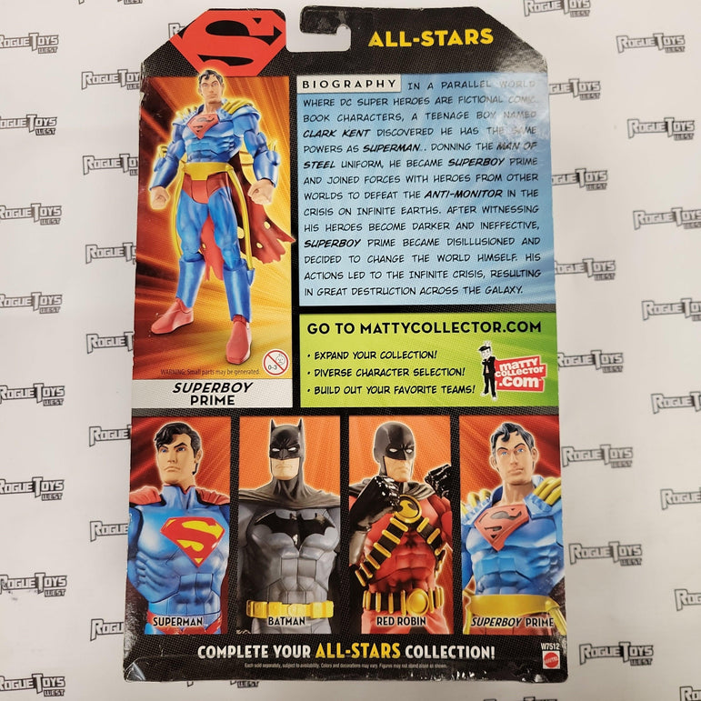 MATTEL DC Universe Classics (DCUC) All-Stars, Superboy Prime - Rogue Toys