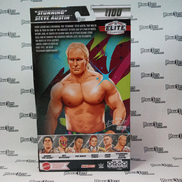 Mattel WWE Elite Collection Series 100 Stunning Steve Austin - Rogue Toys