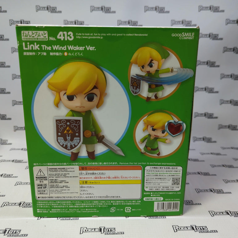 Good Smile Company The Legend of Zelda Link The Wind Waker Nendoroid Action Figure - Rogue Toys