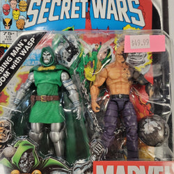 HASBRO Marvel Universe Comic Packs, Absorbing Man & Dr. Doom with Wasp - Rogue Toys