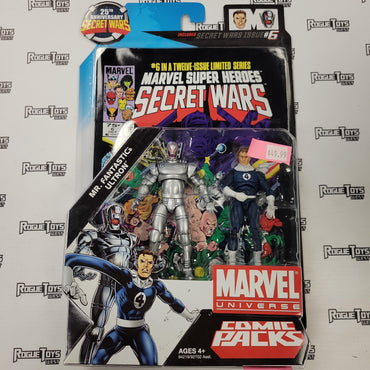 HASBRO Marvel Universe Comic Packs, Mr. Fantastic & Ultron - Rogue Toys