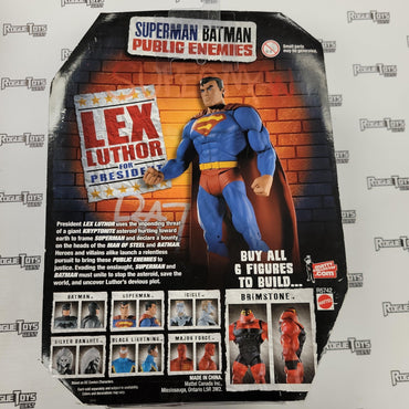 MATTEL Superman & Batman: Public Enemies, Superman (Metallic) - Rogue Toys
