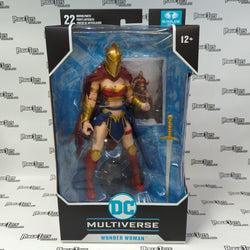 McFarlane Toys DC Multiverse Batman Last Knight on Earth Wonder Woman w/Helmet of Fate - Rogue Toys