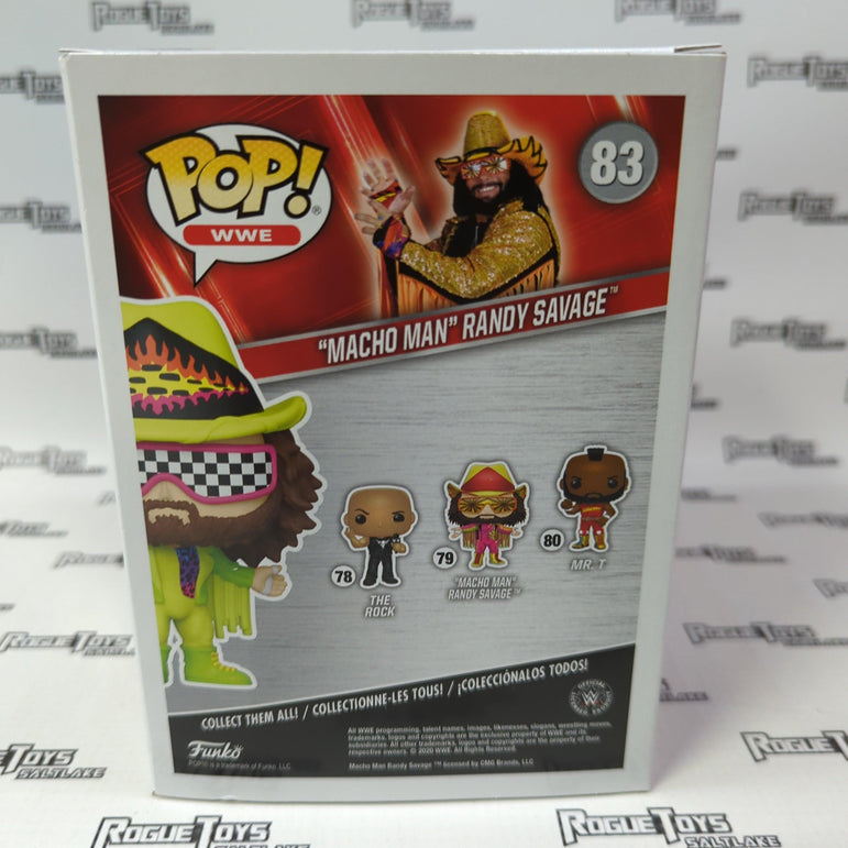 Funko POP! WWE "Macho Man" Randy Savage (Walmart Exclusive) 83 - Rogue Toys