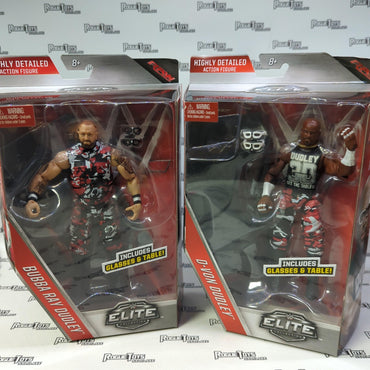 Mattel WWE Elite Collection Series 45 Dudley Boys (D-Von & Bubba Ray) Set of 2 Figures