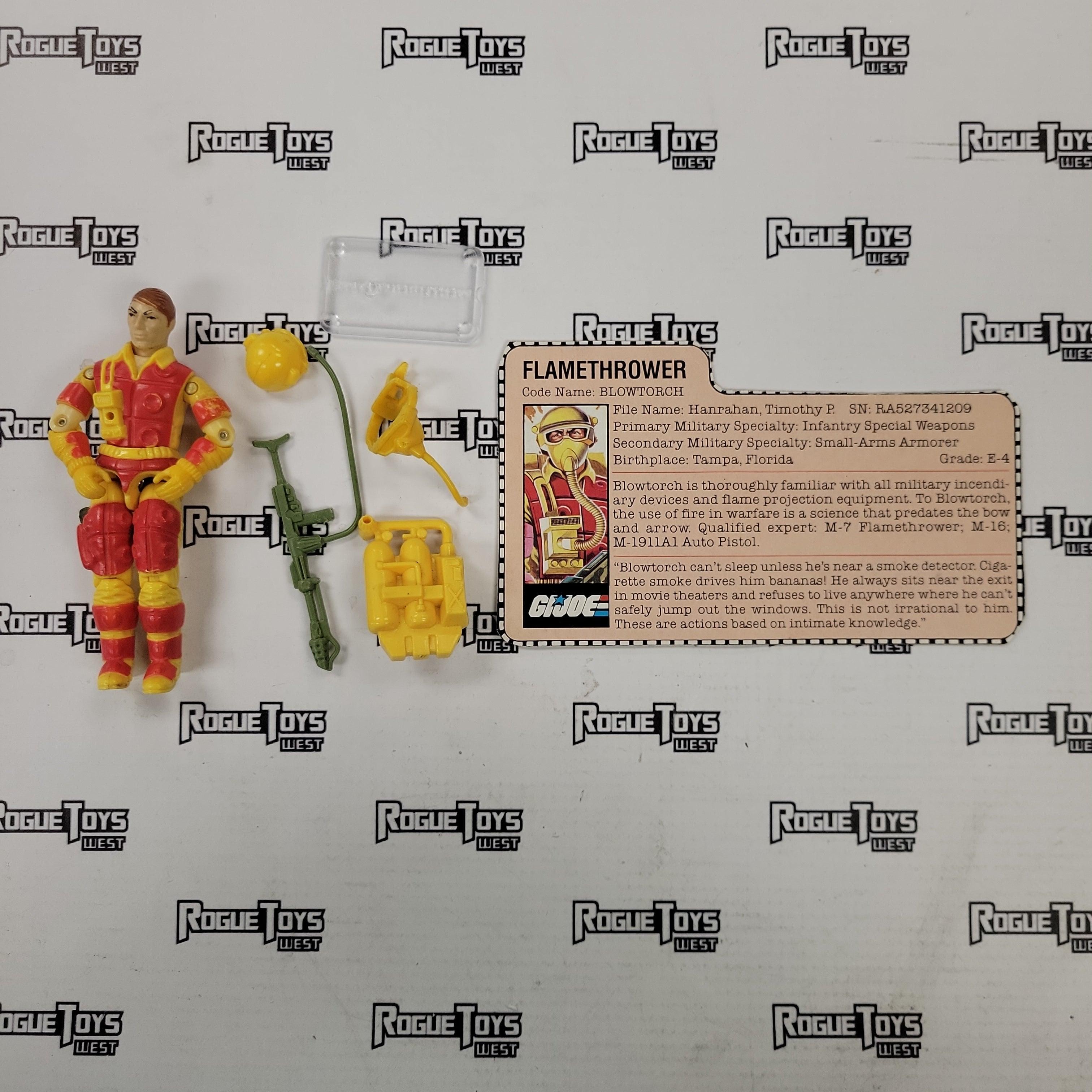 Vintage Hasbro G.I. Joe Blowtorch - Rogue Toys