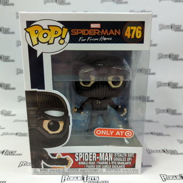 Funko POP! Marvel Spider-Man Far From Home Stealth Suit, Goggles Up Spider-Man (Target Exclusive) 476