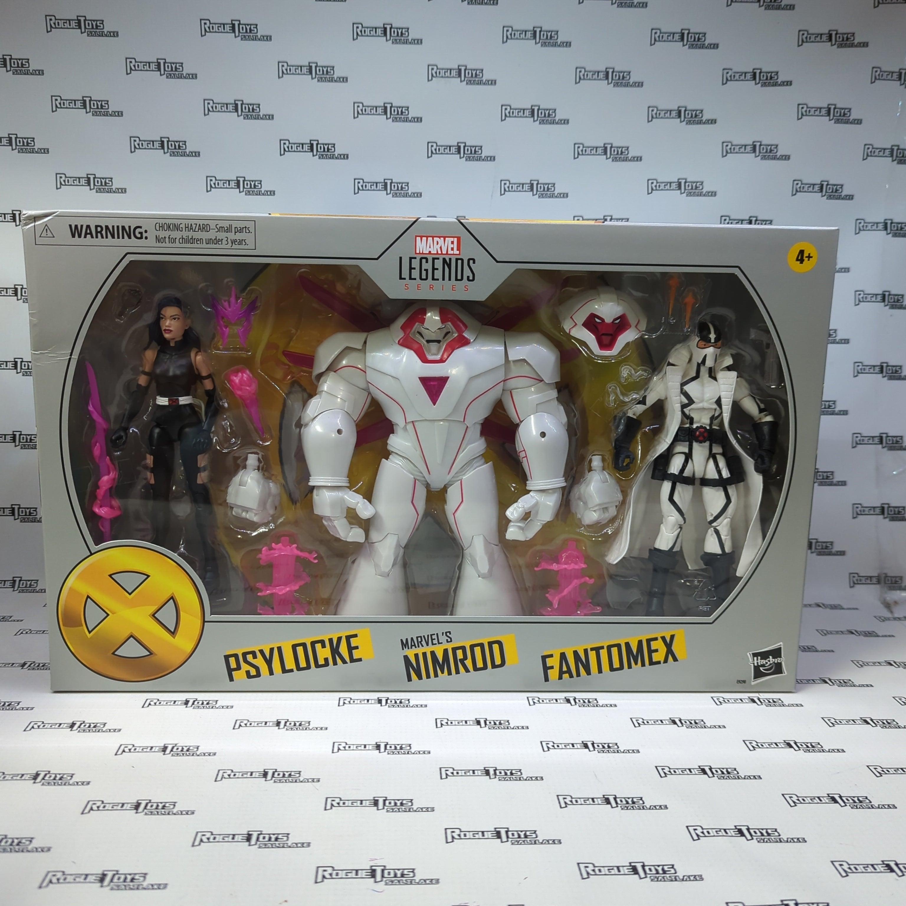 Hasbro Marvel Legends Series Fantomex, Psylocke, & Nimrod 3 pack