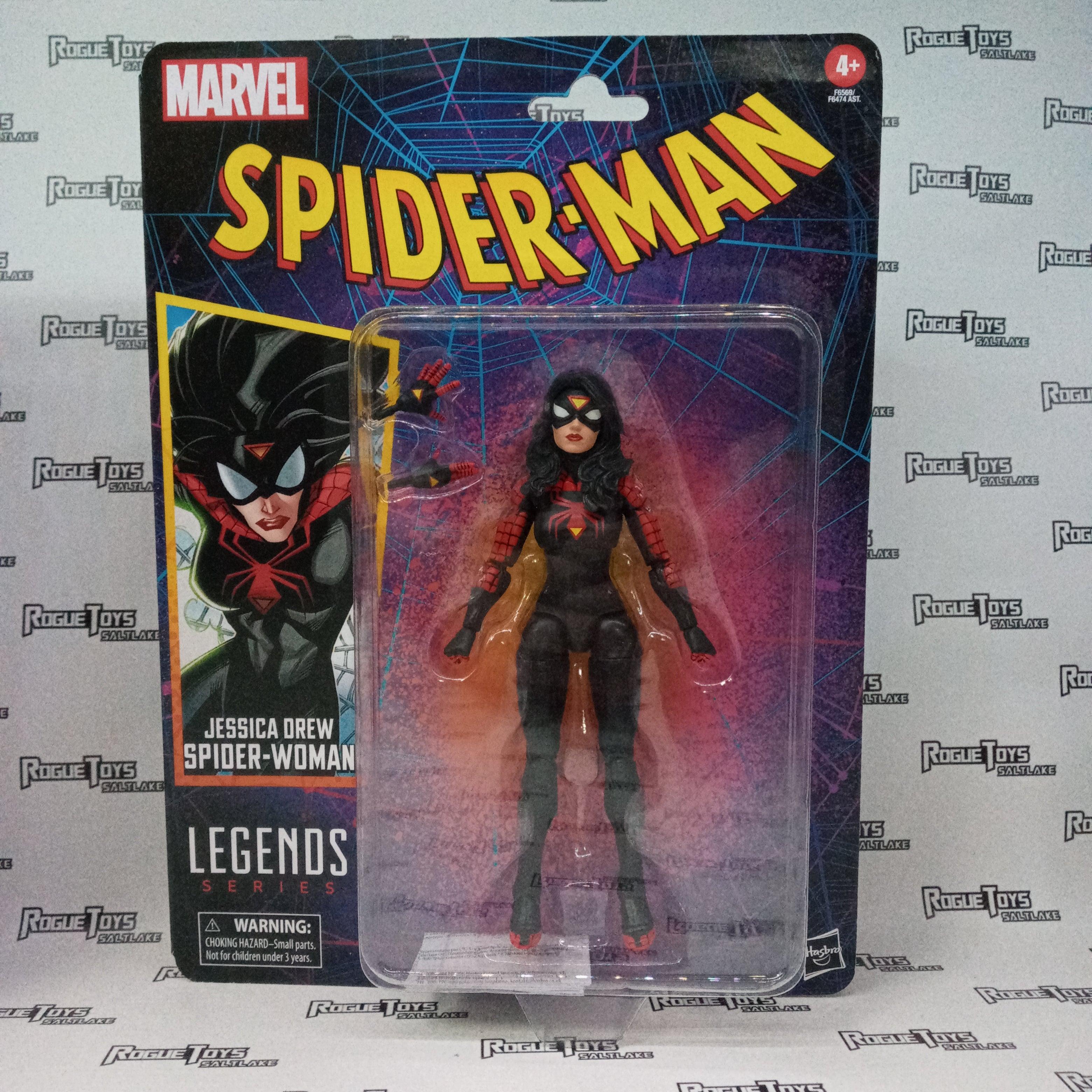 Hasbro Marvel Legends Series Spider-Man Retro Jessica Drew Spider-Woman - Rogue Toys
