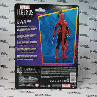 Hasbro Marvel Legends Series Spider-Man Retro Elektra Natchios Daredevil