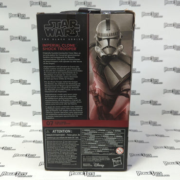 Hasbro Star Wars The Black Series Imperial Clone Shock Trooper