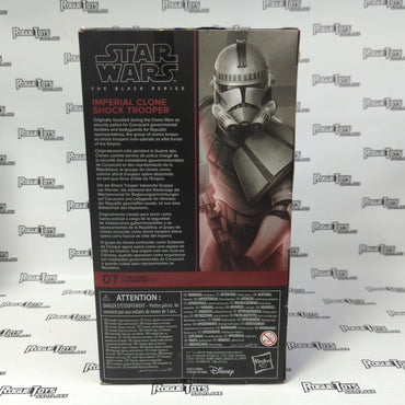 Hasbro Star Wars The Black Series Imperial Clone Shock Trooper