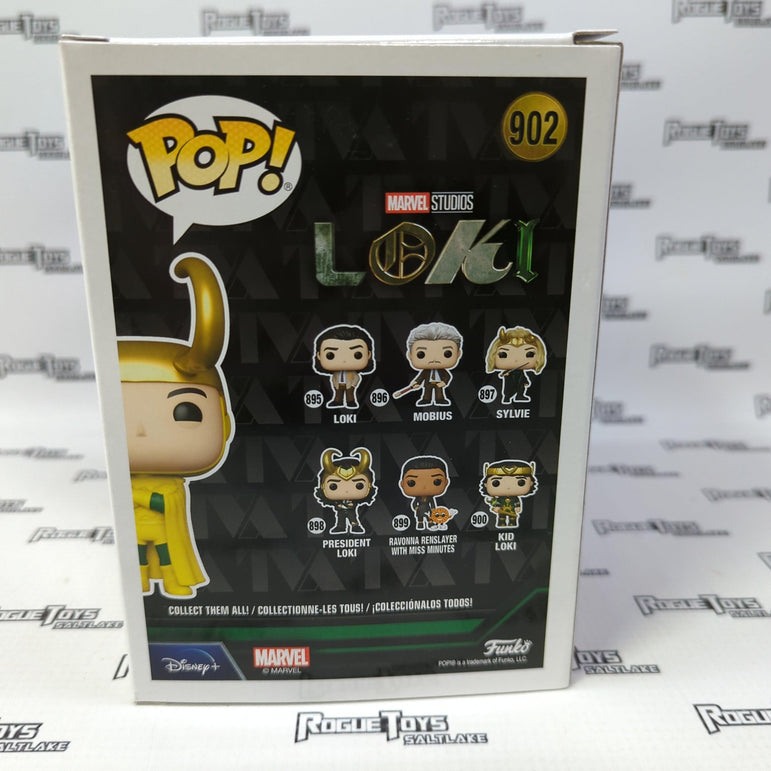 Funko POP! Marvel Studios Loki Classic Loki (Box Lunch Exclusive) 902 - Rogue Toys