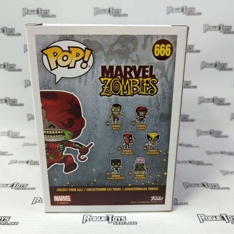 Funko POP! Marvel Zombies Zombie Daredevil (2020 NYCC Exclusive) 666 - Rogue Toys