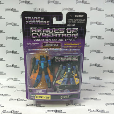 Hasbro Transformers Heroes of Cybertron Generation One Collection Decepticon Dirge - Rogue Toys