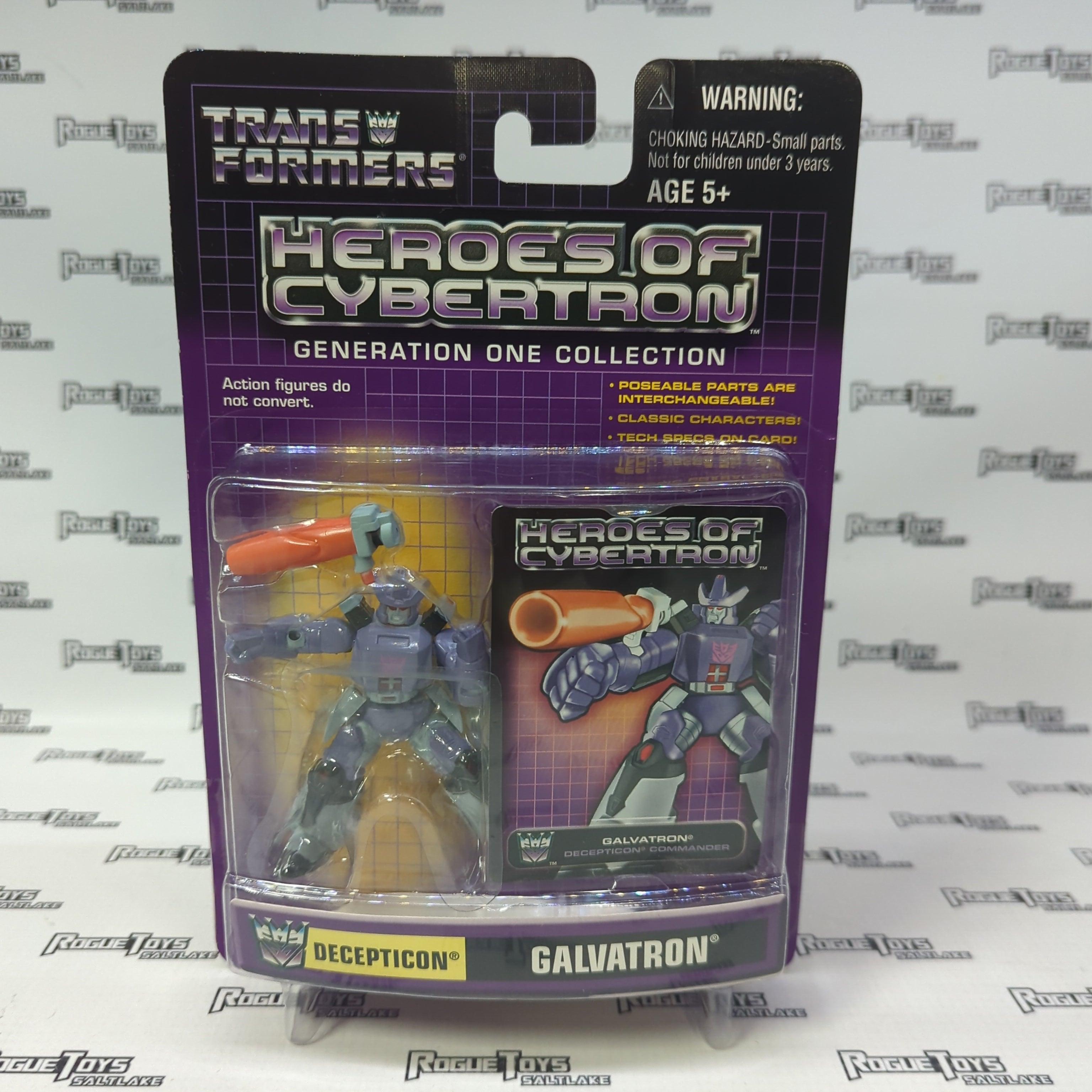 Hasbro Transformers Heroes of Cybertron Generation One Collection Decepticon Galvatron