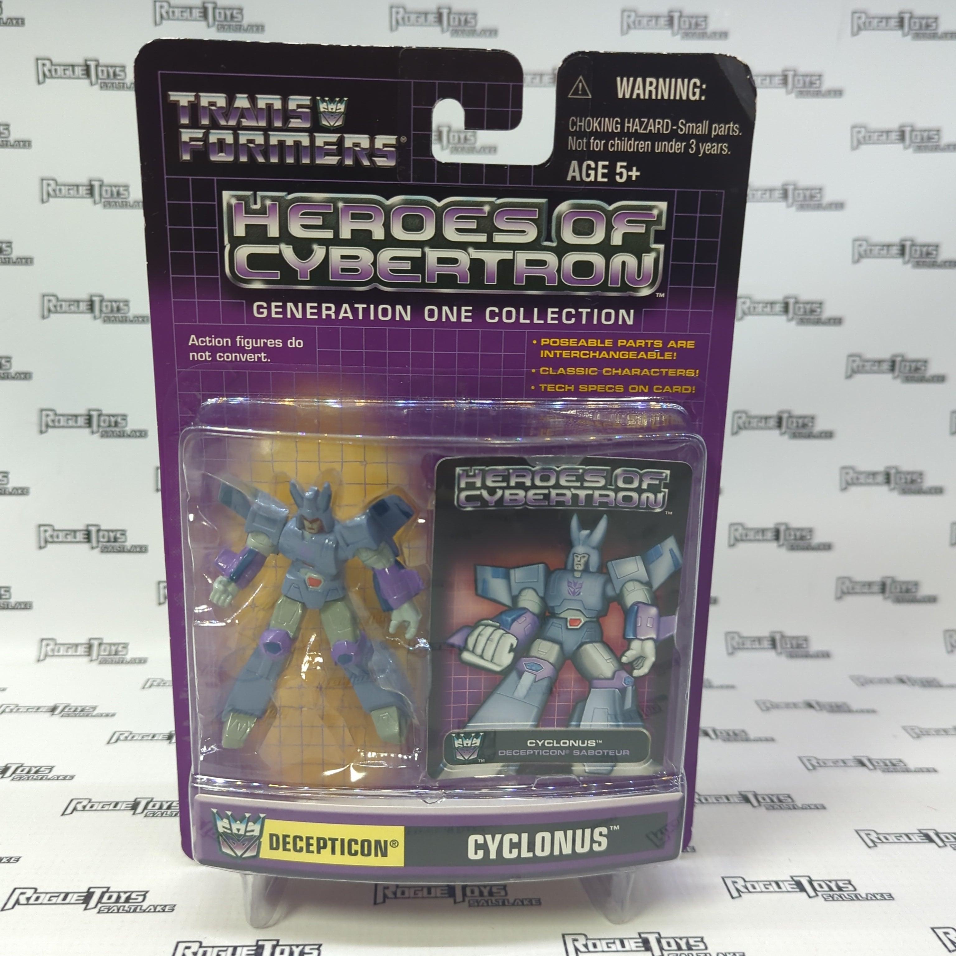 Hasbro Transformers Heroes of Cybertron Generation One Collection Decepticon Cyclonus