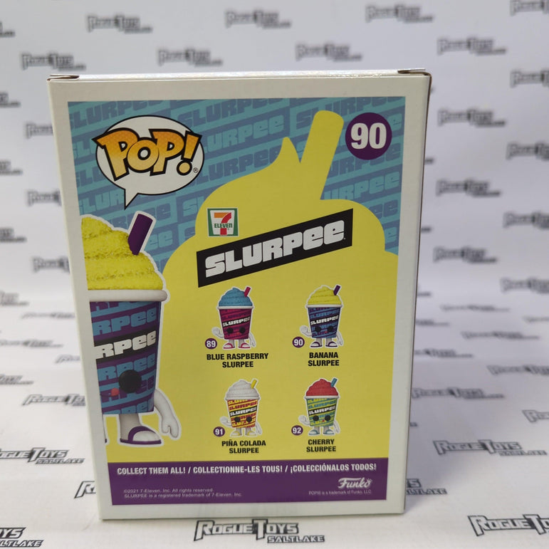 Funko POP! 7-11 Slurpee Glitter Banana Slurpee (7-11 Exclusive) 90