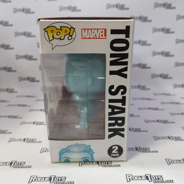 Funko POP! Marvel Avengers Endgame Glow in the Dark Morgan Stark & Tony Stark (Pop in a Box Exclusive) 2 pack