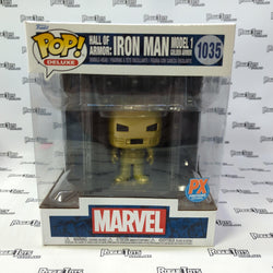 Funko POP! Deluxe Marvel Hall of Armor: Iron Man Model 1 Golden Armor (Previews Exclusive) 1035