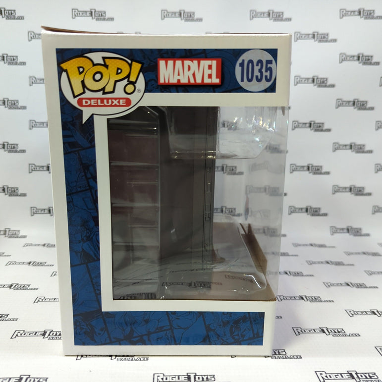 Funko POP! Deluxe Marvel Hall of Armor: Iron Man Model 1 Golden Armor (Previews Exclusive) 1035