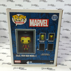 Funko POP! Deluxe Marvel Hall of Armor: Iron Man Model 4 (Previews Exclusive) 1036 - Rogue Toys